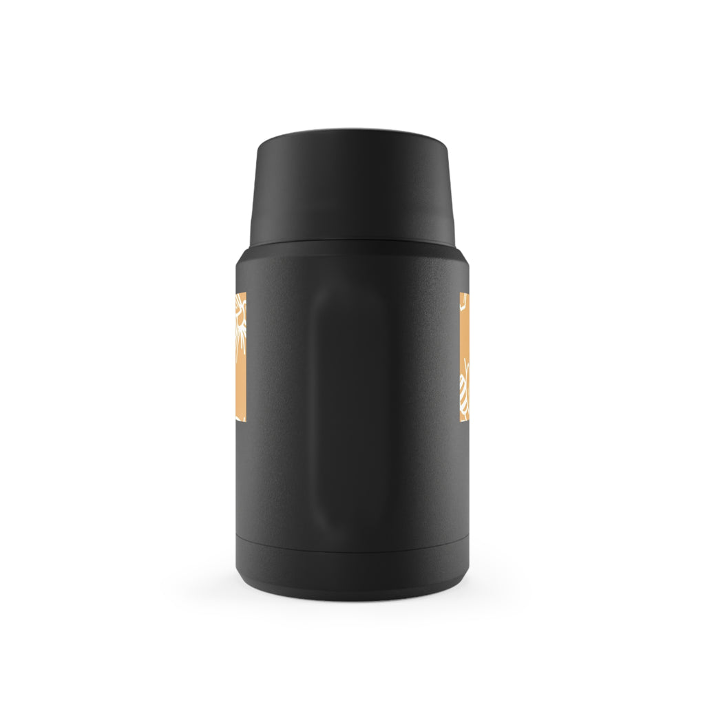 Honey Bee Pattern Titan Copper Insulated Food Storage