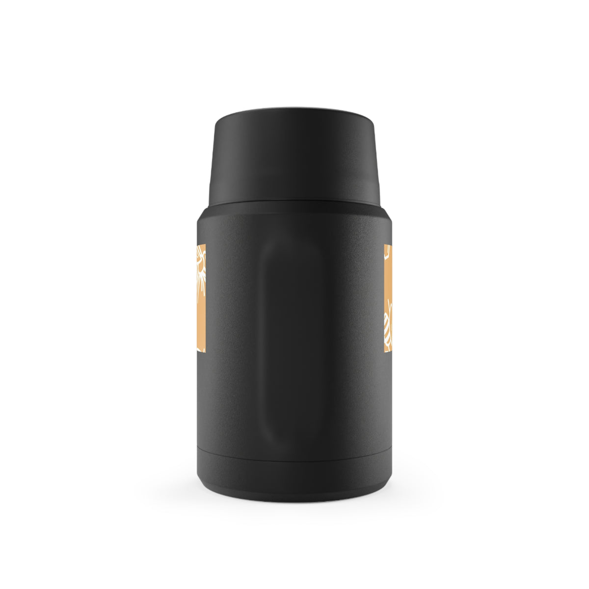 Honey Bee Pattern Titan Copper Insulated Food Storage