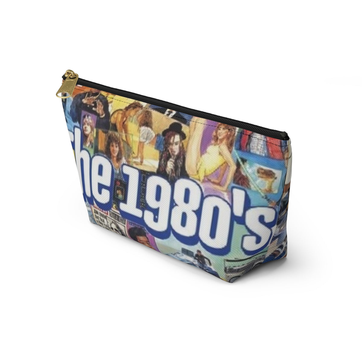 The 1980s Collage Accessory Pouch