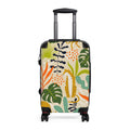 Tropical Leopard Suitcase — Colorful Jungle Print Carry-On Luggage