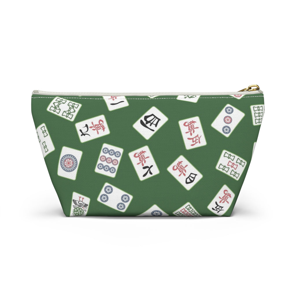 Mahjong Tile Pattern Accessory Pouch