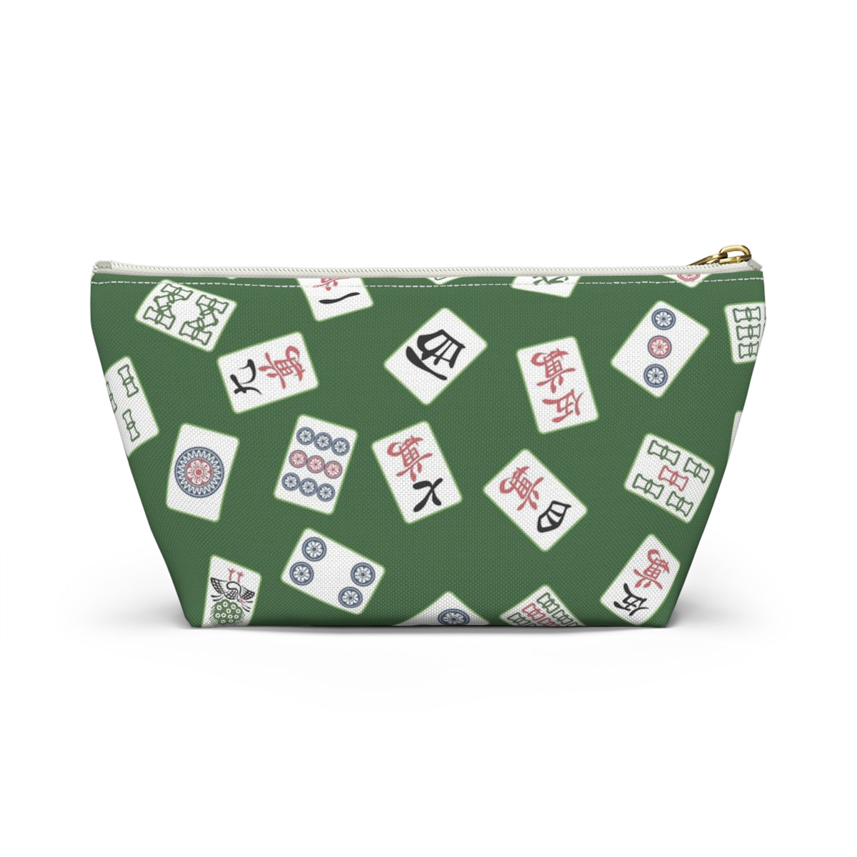 Mahjong Tile Pattern Accessory Pouch