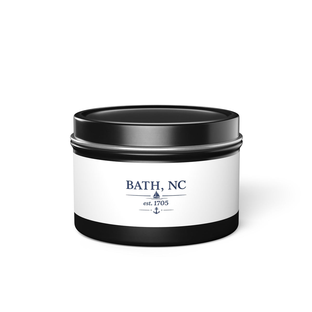 Bath, NC Tin Candle — Coastal Soy Tin Candle (est. 1705)