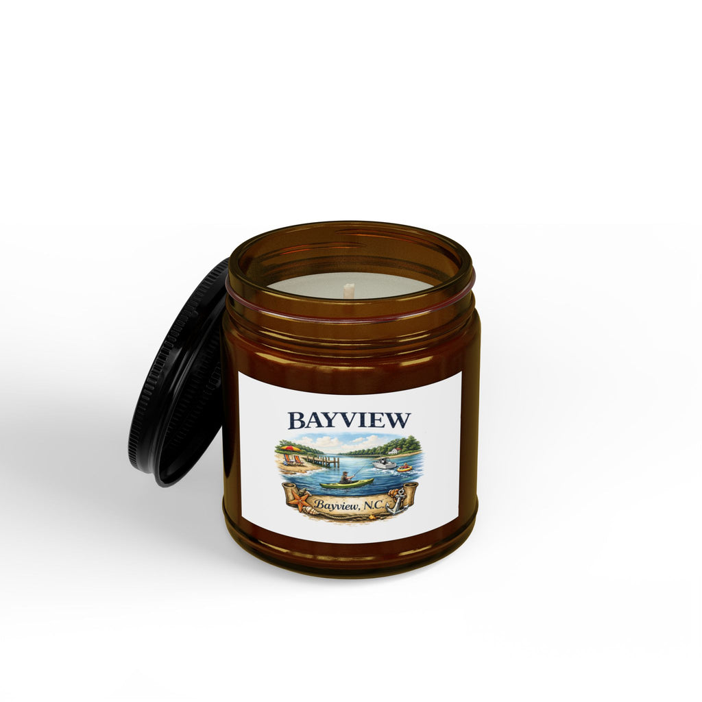 Bayview Scented Soy Candle — Coastal Bayview, NC Aroma (4oz & 9oz)