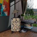 Python Snake Skin Pattern Suitcase | Carry-On Luggage, Rolling Travel Case