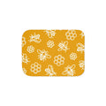 Honeybee Pattern Blanket | Bee Honeycomb Sherpa Throw