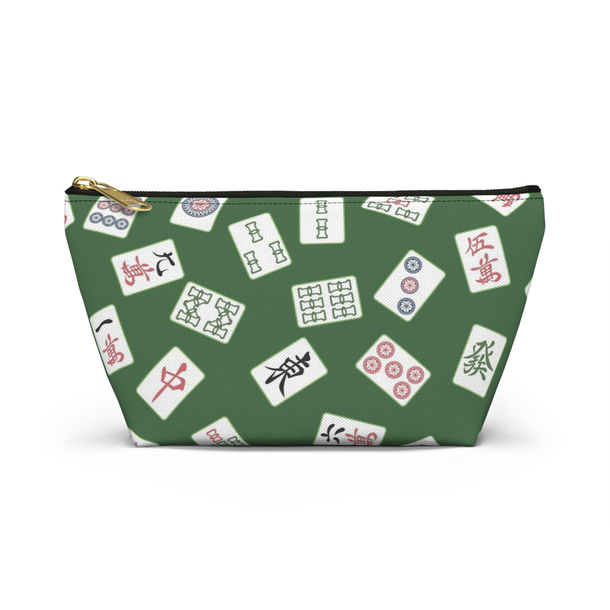 Mahjong Tile Pattern Accessory Pouch