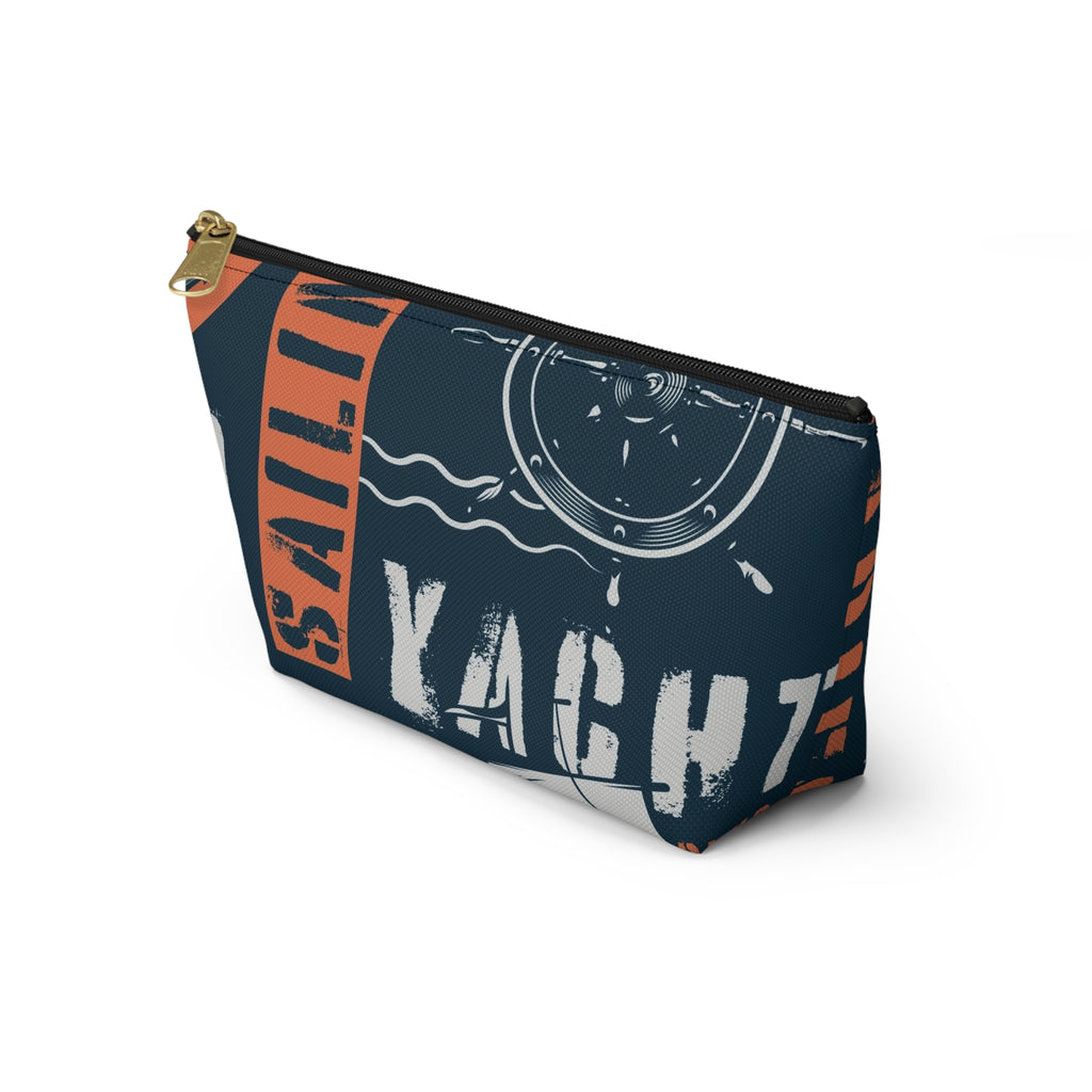 Nautical Sailing Yacht Graphic Accessory Pouch