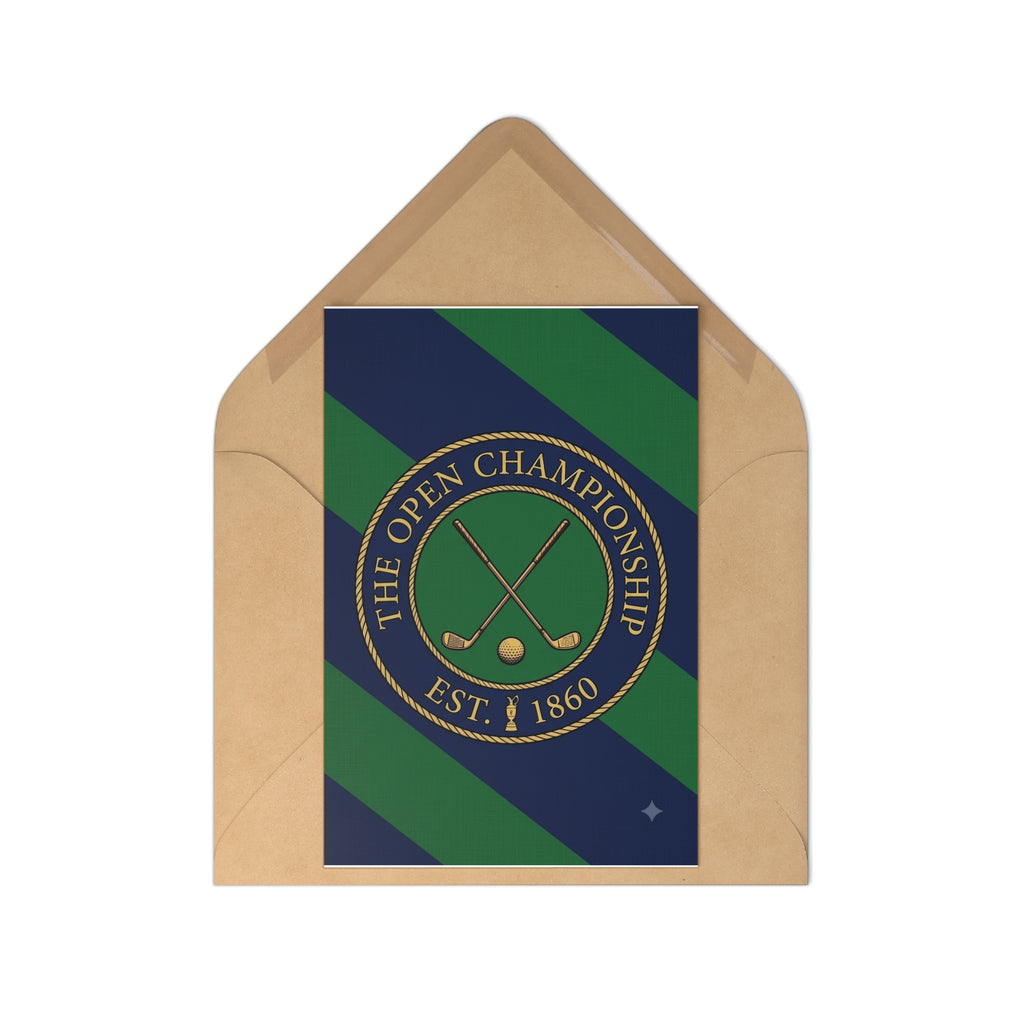 The Open Championship emblem Postcards | Golf postcards (7 pcs)