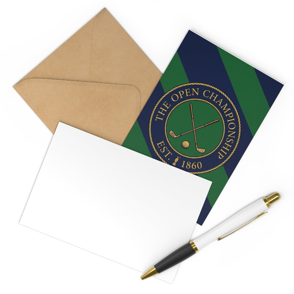 The Open Championship emblem Postcards | Golf postcards (7 pcs)