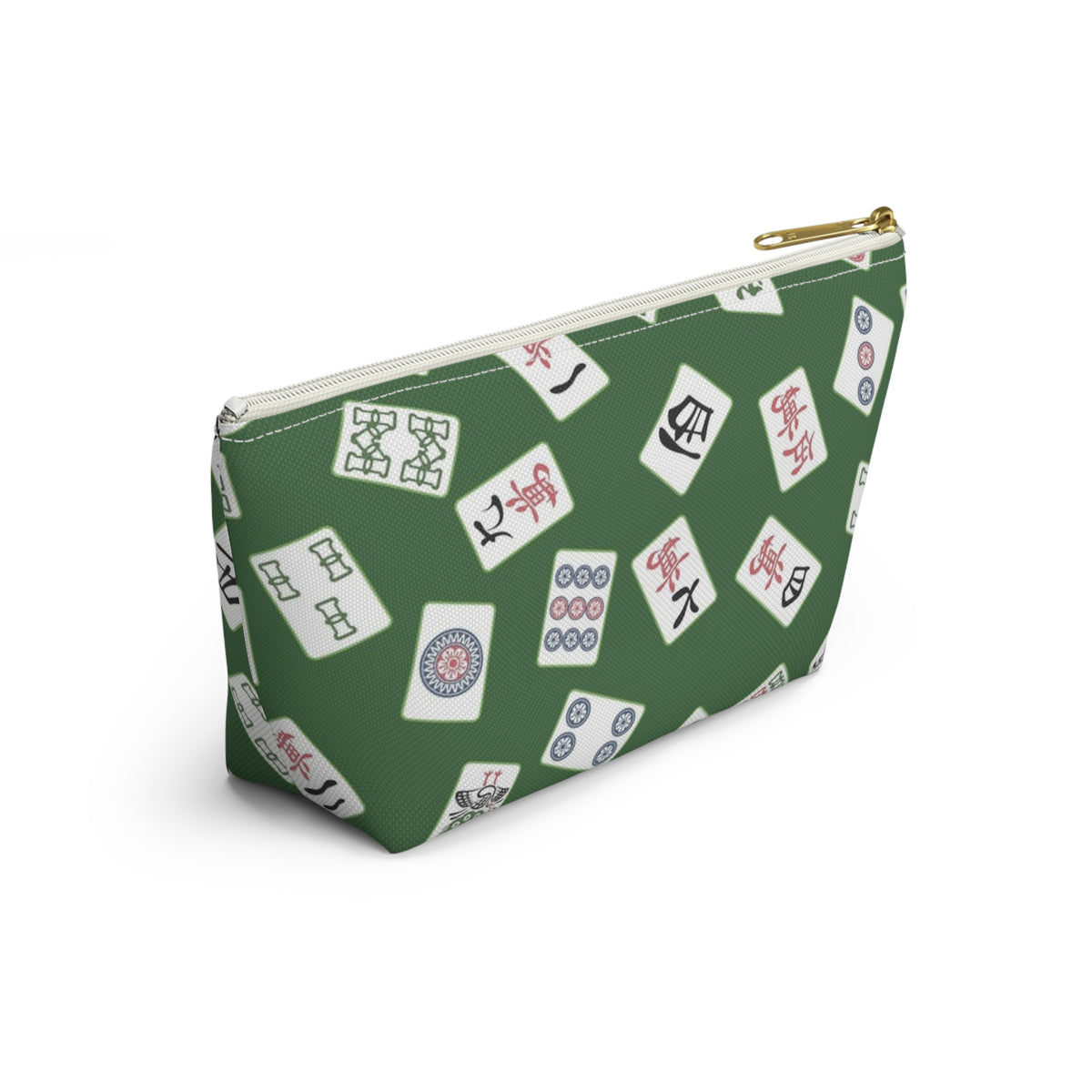 Mahjong Tile Pattern Accessory Pouch