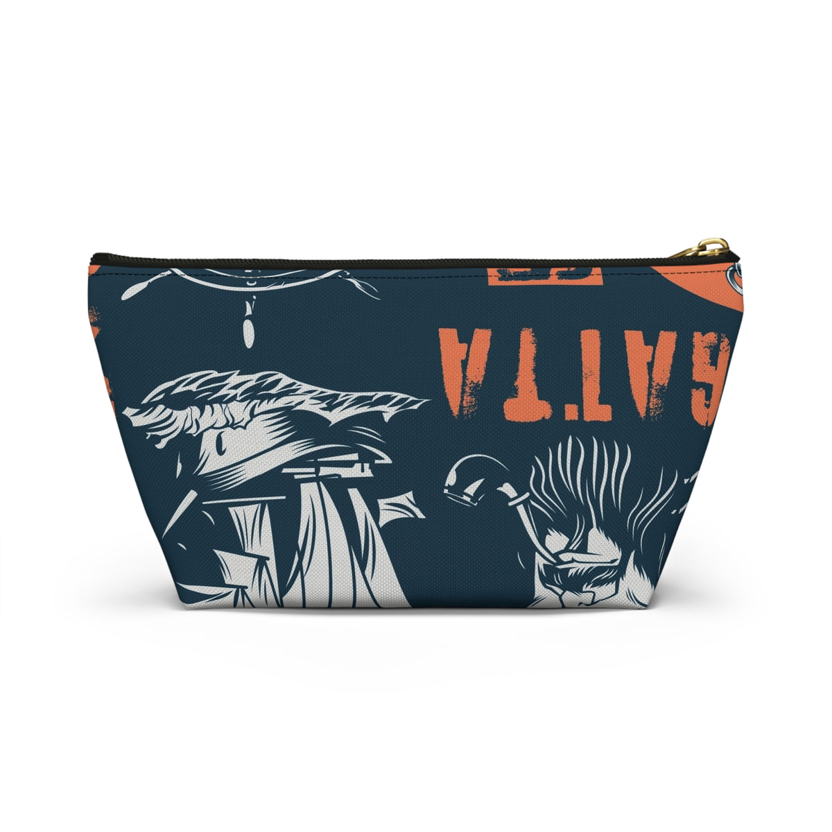Nautical Sailing Yacht Graphic Accessory Pouch