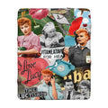I Love Lucy Collage Sherpa Blanket | Retro TV Show, Vintage Pop Art