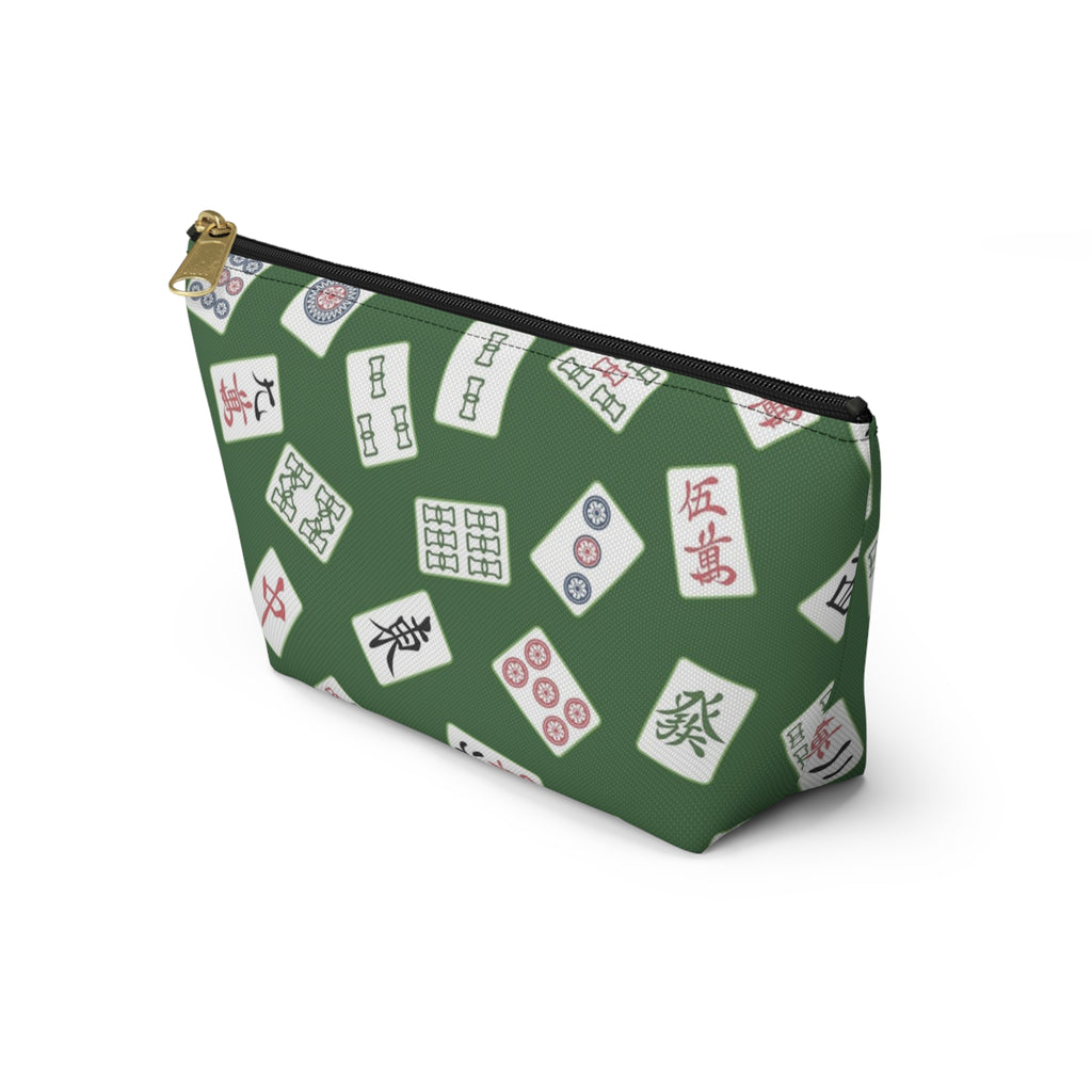 Mahjong Tile Pattern Accessory Pouch