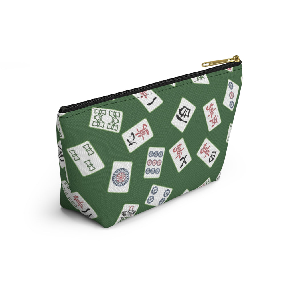 Mahjong Tile Pattern Accessory Pouch