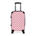 Pink Monogram Pattern Suitcase | Rolling Luggage Cover