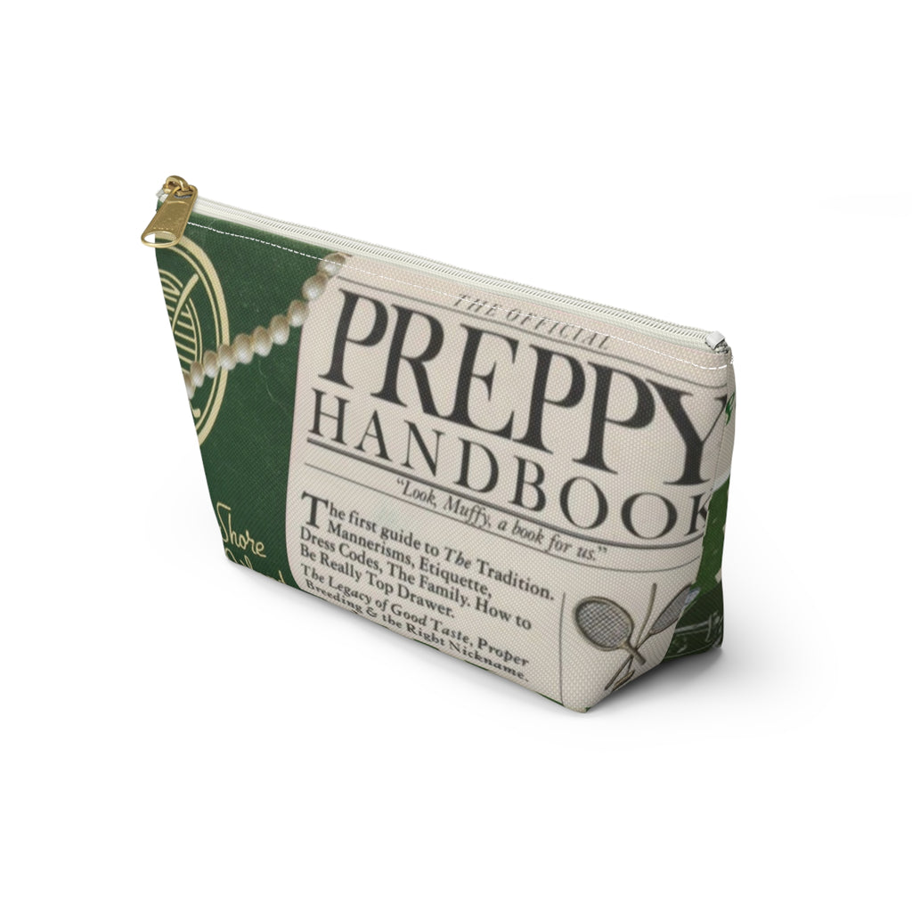 Preppy Handbook Collage Accessory Pouch