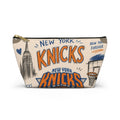 New York Knicks Accessory Pouch | Basketball NBA Team Zip Pouch
