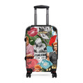 Retro Collage Suitcase | Vintage TV Show Pop Art Luggage