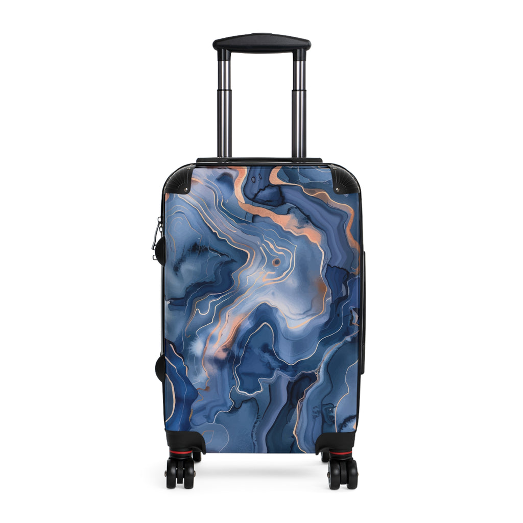 Blue Marble Suitcase | The Marble Travel Collection