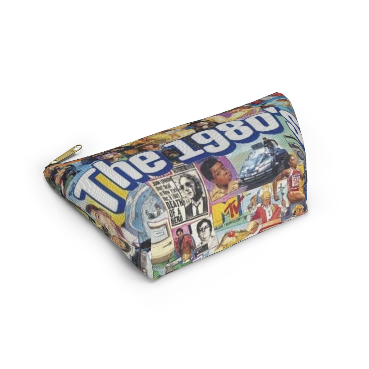 The 1980s Collage Accessory Pouch