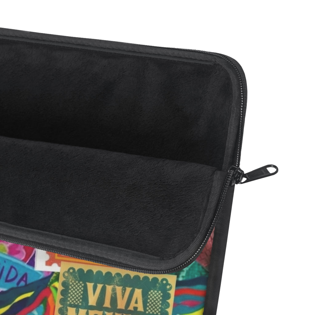 Viva Mexico collage Laptop Sleeve | Mexican folk art, Mariachi, La Vida