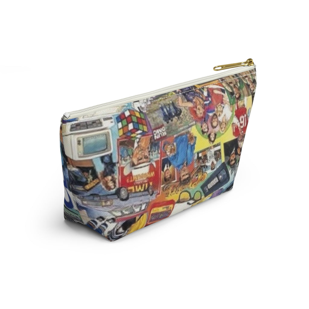 The 1980s Collage Accessory Pouch