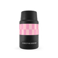 Pink Checker Stripe Food Storage | Insulated Stainless Steel Container