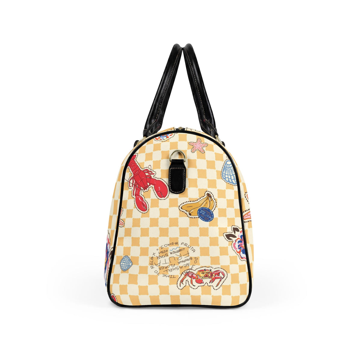 Seaside Checkerboard  Travel Bag