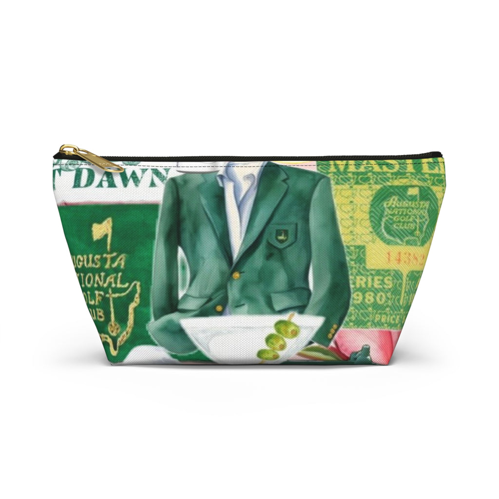 Golf Vintage Collage Accessory Pouch — Retro Masters Tournament Print