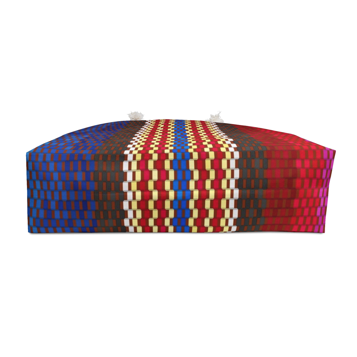 Colorful Southwestern Stripe Weekender Bag | Boho Tote, Travel Carryall