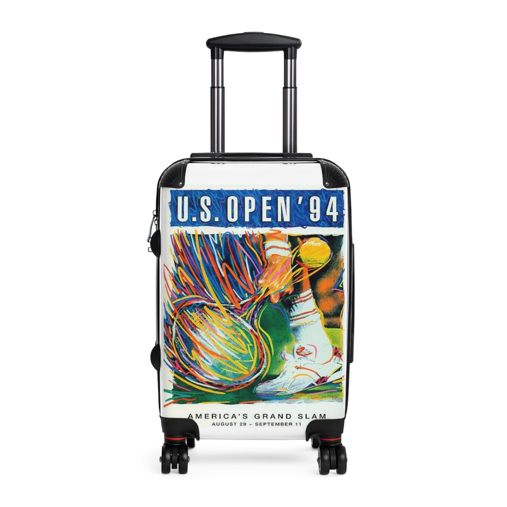 U.S. Open '94 Poster Suitcase | Vintage Tennis Artwork Rolling Luggage