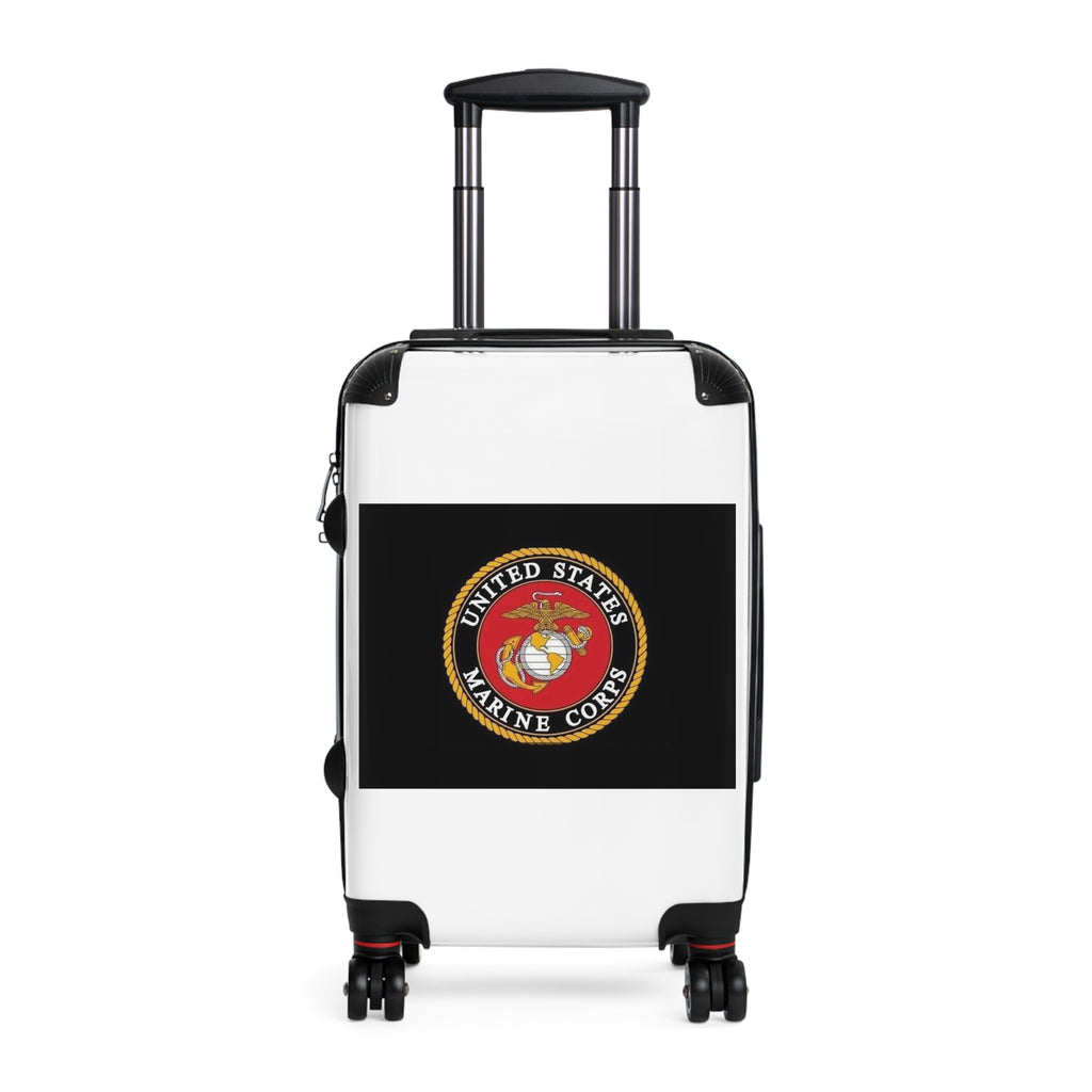 United States Marine Corps Emblem Suitcase | Military Logo Luggage