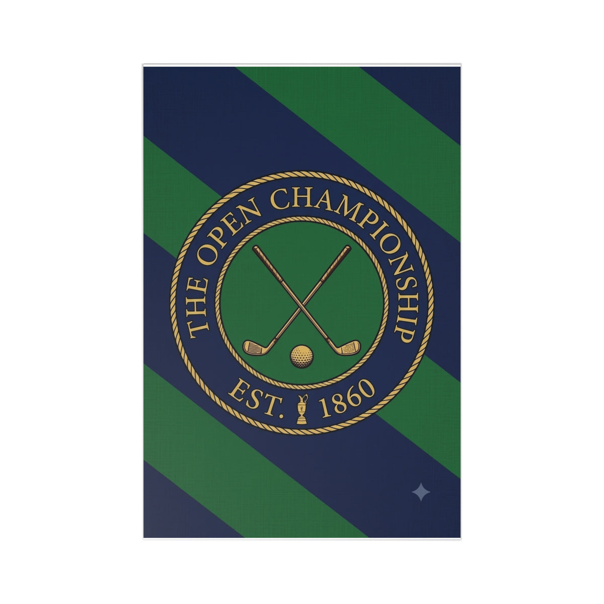 The Open Championship emblem Postcards | Golf postcards (7 pcs)