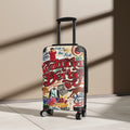 Kentucky Derby collage Suitcase | Racing poster travel luggage