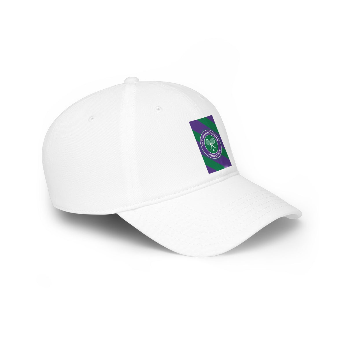 Tennis Club Low Profile Baseball Cap – "All Courts Welcome" Logo