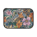 Tropical Floral Pattern Bento Box | PLA Lunch Container with Band & Utensils
