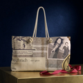 Scottish Outlander Collage Weekender Bag | Vintage Highland Travel Tote