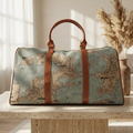 Vintage Nautical Map Waterproof Travel Bag | Adventure Weekender Duffle