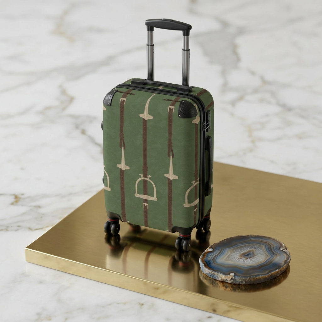 Equestrian Stirrup Suitcase | The Equestrian Travel Collection