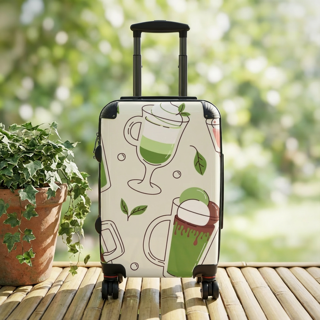 Matcha Carryon Suitcase The Matcha Travel Collection
