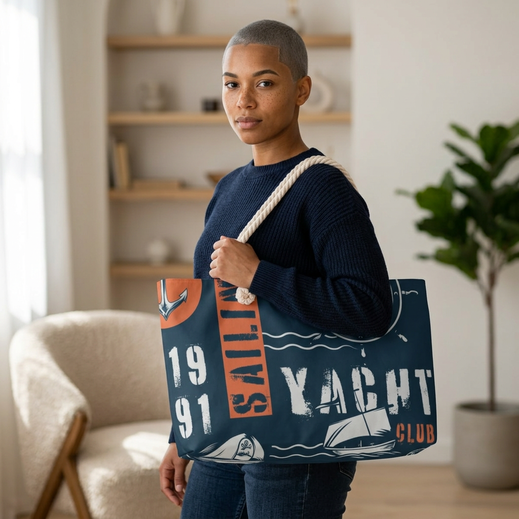 Nautical Weekender Bag | The Coastal Travel Collection