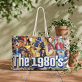 1980s Collage Weekender | Retro Pop Culture Travel Bag