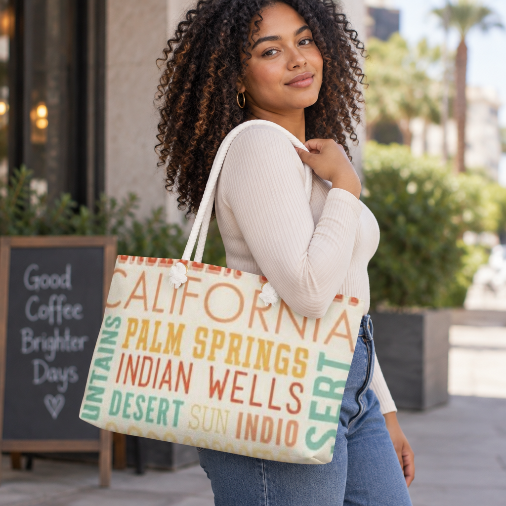 California Desert Cities Weekender Bag