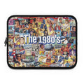 The 1980s collage Laptop Sleeve | Retro icons, VHS, cassette, MTV