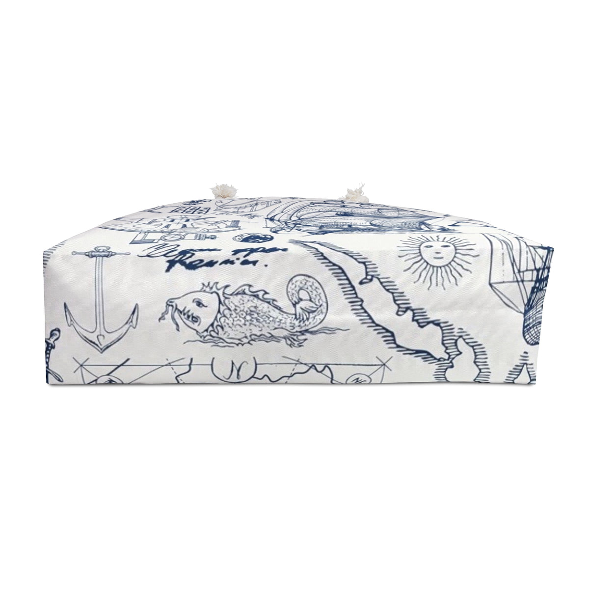Nautical Tattoo Sailor Ship Weekender Bag | Maritime Sketches
