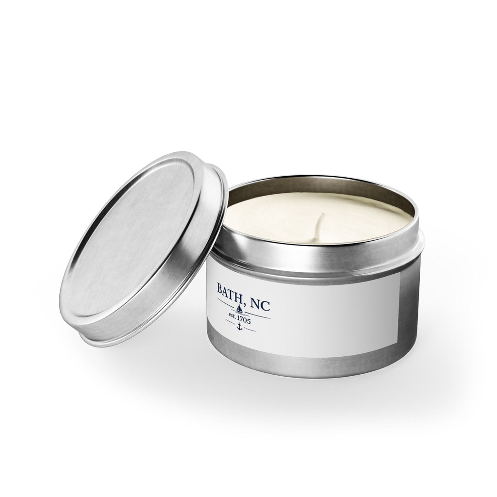 Bath, NC Tin Candle — Coastal Soy Tin Candle (est. 1705)