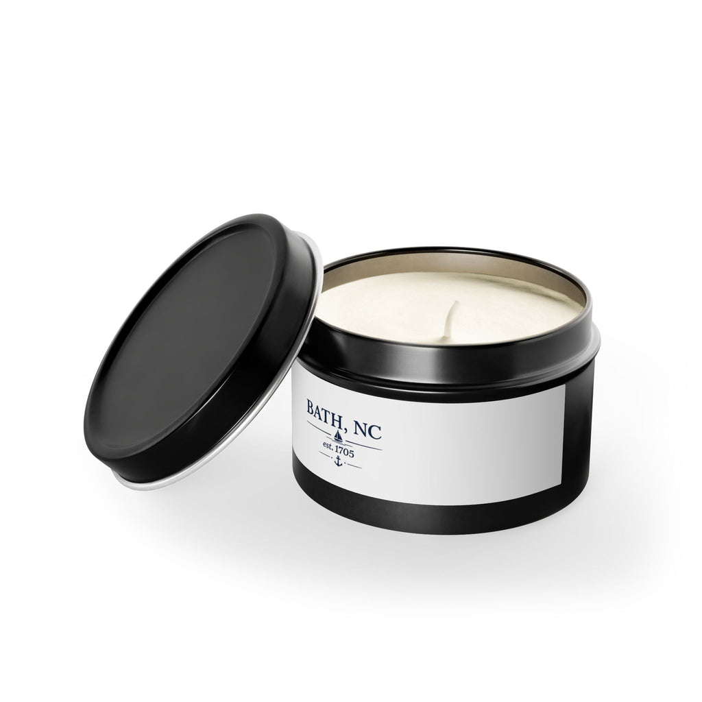 Bath, NC Tin Candle — Coastal Soy Tin Candle (est. 1705)