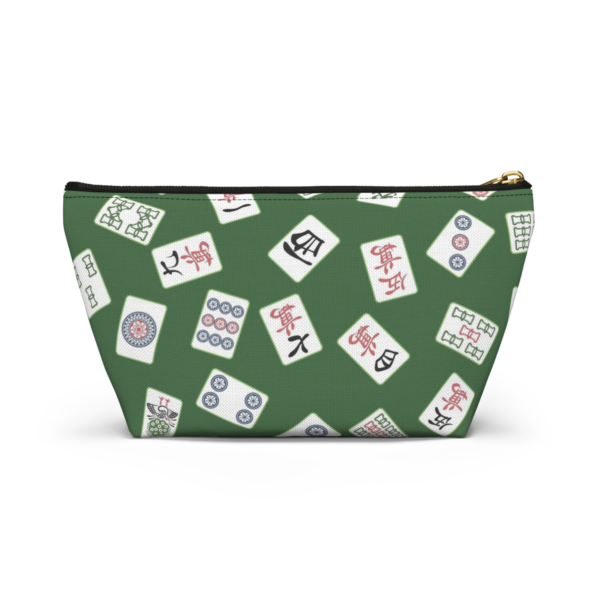 Mahjong Tile Pattern Accessory Pouch