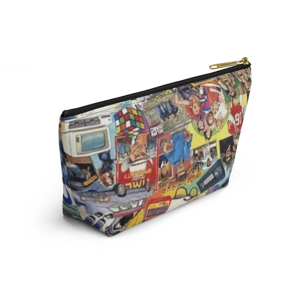 The 1980s Collage Accessory Pouch